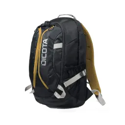 Dicota D31048 Backpack Active black/yellow 14"-15.6", Premium notebook backpack with a sporty design, (rucsac laptop/рюкзак для ноутбука)