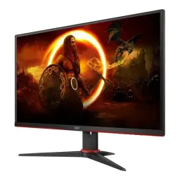 27.0 AOC VA LED Q27G2E/BK Borderless Black/Red Gaming (1ms, 3000:1, 250cd, 2560x1440, 178°/178°, Refresh Rate 155Hz, HDMI2.0 x 2, DisplayPort, Audio Line-out, VESA)