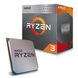 CPU AMD Ryzen 3 3200G 4-Core, 4 Threads, 3.6-4GHz, Unlocked, Radeon Vega 8 Graphics, 8 GPU Cores, 6MB Cache, AM4, Wraith Stealth Cooler, BOX