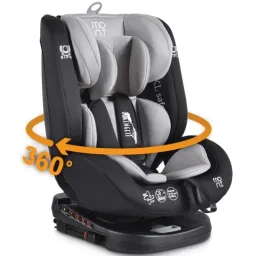 Scaun auto pentru copii Moni Serengeti I-size Light Grey