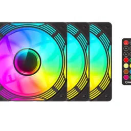 Вентилятор GAMEMAX KF300 BK ARGB Black