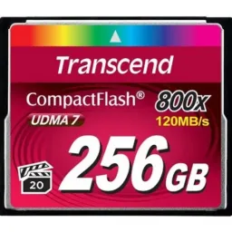 Карта памяти Compact Flash Transcend TS256GCF800 800X 256GB