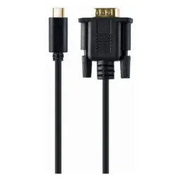 Кабель Cablexpert A-CM-VGAM-01 Type-C to VGA 2.0m Black
