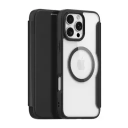 Чехол DUX DUCIS TPU for Apple iPhone 16 Pro Max Skin X Pro Folio with MagSafe Black