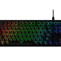 Клавиатура HyperX Alloy Origins Core PBT Red Linear Key EN/RU Black