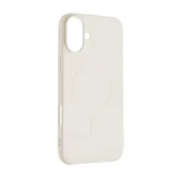Чехол WOO Case Liquid Silicone for Apple iPhone 16 Magsafe Beige