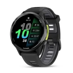 Смарт часы Garmin Forerunner 970 47mm Black/Translucent Whitestone