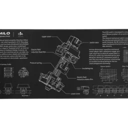 Коврик для мыши Varmilo ZDB005-01 EC Mechanical Switch Desk Mat XL