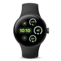Смарт часы Google Pixel Watch 3 41mm LTE Matte Black Aluminium Case/Obsidian Active Band