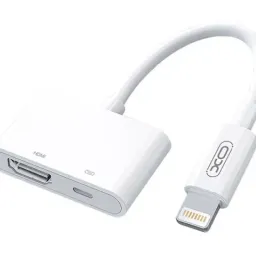 Адаптер XO HUB005 Lightning to HDMI White