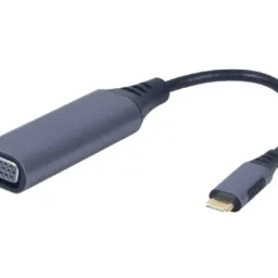 Адаптер Gembird A-USB3C-VGA-01 Type-C to VGA 0.15m Space Grey