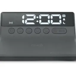 Зарядное устройство MUSE M-168 WI with Clock 5W Wireless Black