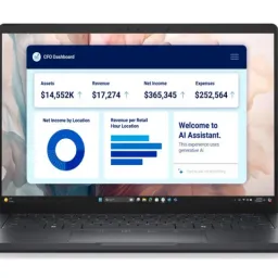 Ноутбук DELL Pro 13 Premium Ultra 7 268V 32GB 1.0TB Intel Arc W11P Dark Gray