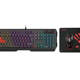 Комплект A4Tech Bloody B1700 Black USB