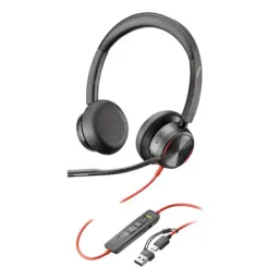 Наушники HP Poly Blackwire 8225 Stereo 8X223AA Type-C/A Black