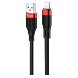 Кабель Hoco U72 Forest 1.2m Lightning Black
