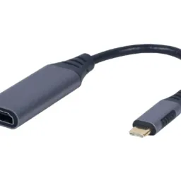 Адаптер Gembird A-USB3C-HDMI-01 Type-C to HDMI 0.15m Space Grey