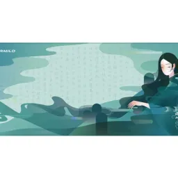 Коврик для мыши Varmilo ZDB077-01 Goddess LuoShen Desk Mat XL