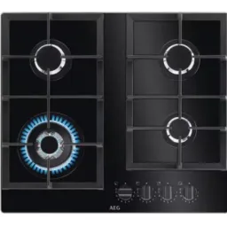 Газовая варочная панель AEG HKB64420NB Black