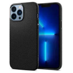 Чехол Spigen iPhone 13 Liquid Air Matte Black