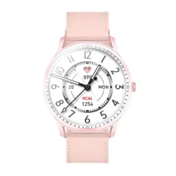 Смарт часы Xiaomi Kieslect Lora Leather Strap Pink