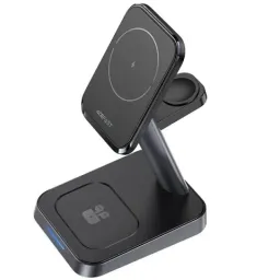 Зарядное устройство ACEFAST E3 3-in-1 15W Wireless Black