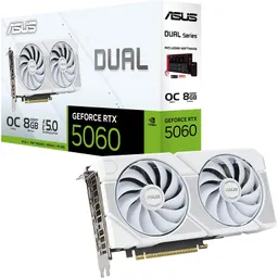 ASUS GeForce RTX5060 8GB / DUAL-RTX5060-O8G-WHITE