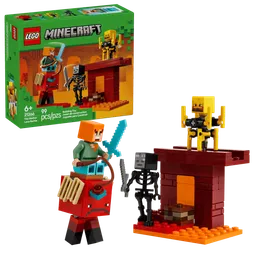 Lego Minecraft The Nether Lava Battle