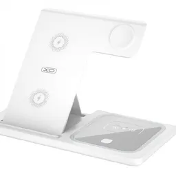 XO WX023 Wireless Charger 3 in 1 White