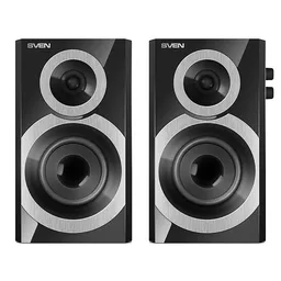 Speakers Sven SPS-619 / 2.0 / 20W / Black Silver