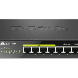 D-link DGS-1008P/E1A / Black