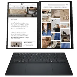 ASUS ZenBook Duo OLED UX8406CA / 2x 14 OLED Touch FullHD 120Hz / Core Ultra 9 285H / 32GB LPDDR5X / 1TB SSD / Windows 11 Home