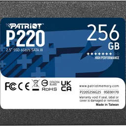 Patriot P220 P220S256G25 256GB