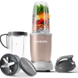 Blender NutriBullet NB907CP Pro Putere 900 W Materialul carcasei Otel Inoxidabil, Plastic Material picior si cutite Otel inoxidabil Capacitate bol 0,9 L Trepte de viteze 1 Functie zdrobire gheata Da