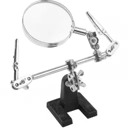 Lupa 62mm cu suporturi TOLSEN 38090