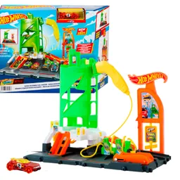 HOT WHEELS Set de joaca City Downtown Benzinarie Super Recharge HTN79 194735195107
