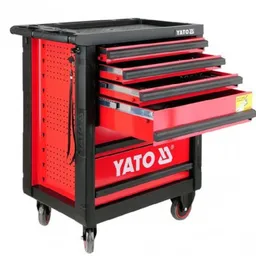Инструментальная тележка с 6 ящиками Yato 958 x 766 x 465 мм металл , YT0902