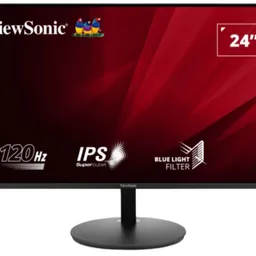 23.8” VIEWSONIC VA LED VA24E1-H Black (5ms, 1500 1, 250cd, 1920x1080, 178°/178°, VGA, HDMI, Refresh Rate 120Hz, VESA)