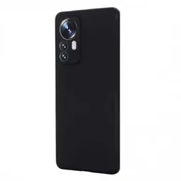Helmet Case Liquid Silicon Xiaomi 12/12X, Black