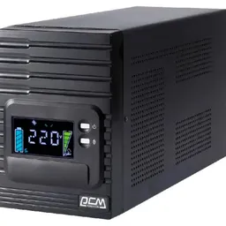 UPS PowerCom SPT-3000, 3000VA/2400W, Smart Line Interactive, Pure Sinewave, LCD, AVR, USB, 8xIEC320, ---, http //pcm.ru/catalog/item/3068/, Model  PowerCom Smart King Pro SPT-3000, Form  Tower, Capacity(VA)  3000 VA, Capacity(Watts)  2400 W, Key Advantage , Line-Interactive UPS Design, Pure Sinewave Output for Better Power Performance, Build-in AVR Aimed for Fluctuating Voltage Problem, Battery Easy-Swap Replacement Design, Surge, Short Circuit, Overload Protections, INPUT, Voltage   220 / 230 / 240 Vac, Voltage Range   165 - 300 Vac, Frequency Range 50 / 60 Hz (Auto Sensing), OUTPUT, Waveform Pure Sine Wave, Voltage   220 / 230 / 240 Vac, Frequency   50 / 60 Hz ± 0.5 Hz, Transfer Time 2 - 4 ms(Typical), Sockets  8 x IEC320 C13 + 1 x IEC320 C19, PROTECTION, Full Protection   Overload, Surge, Short Circuit, Tele Communication   RJ11 / RJ45, BATTERY, Sealed, Maintenance Free, Type Quantity  4*12V 7Ah, Typical Recharge Time  3 Hr to 90%, Indicator  LCD Panel, Communication Port  RS232, USB(B-type), PHYSICAL, Dimensions(WxDxH)(mm)   170 x 450 x 226, Weights(Kgs) 25.4