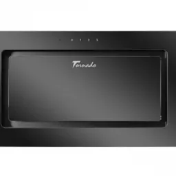 Вытяжка  встраиваемая MODUL SENSOR 1200(52) FG BL  LED TORNADO  Hota Черное стекло / корпус черный/турбо-двигатель/1200куб/м/ LED лампы-2*3WT, сенсорное управление
