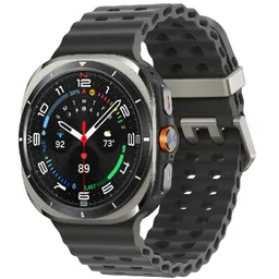 Samsung Galaxy Watch Ultra (2025) L705 47mm Titanium Silver with Dark Gray Marine Band