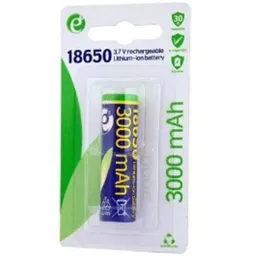 Size 18650, 3000mAh, flat poles, Blister*1, Energenie, Li-ion 3.7V, %3F18.4  height 65.2 mm, EG-BA-18650-10C/3000 - https //energenie.com/item.aspx%3Fid=12705