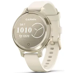 Garmin Lily® 2 Active, Lunar Gold/Bone, Silicone Band