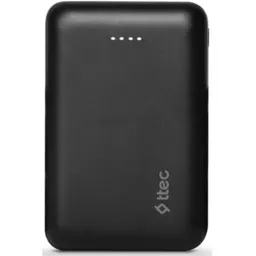 ttec Powerbank 10.000 mAh Duo ReCharger USB-C Input/Output, Black