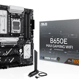MB AM5 Asus B650E MAX GAMING WIFI ATX Factor de forma a placii de baza ATX Socket AM5 Chipset AMD B650 Tip Memorie DDR5 SDRAM Capacitate max. Totala RAM 256GB Sloturi memorie 4x DIMM