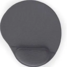 Gembird MP-GEL-GR, Gel mouse pad with wrist support, grey