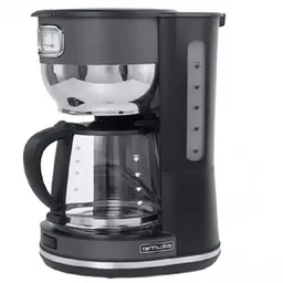 Coffee Maker Muse MS-220 DG Putere  1000 W Volumul rezervorului de apa   1,4 L Tip de cafea folosita  Cafea macinata Materialul carcasei  Plastic Indicatie  Analogic Sistem anti-picurare Deconectare automata