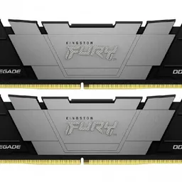 16GB (Kit of 2*8GB) DDR4-3600 Kingston FURY® Renegade DDR4, PC28800, CL16, 1Rx8, 1.35V, Symmetric BLACK Large heat spreader, Intel XMP Ready (Extreme Memory Profiles)