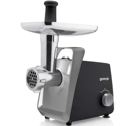 Meat mincer Gorenje MG1601SB Putere 1600 W Materialul carcasei Metal, Plastic Capacitatea de marun%3Fire 2,2 kg/m Functie revers Да Protectie la suprasarcina Да Accesoriu pentru carnati Да